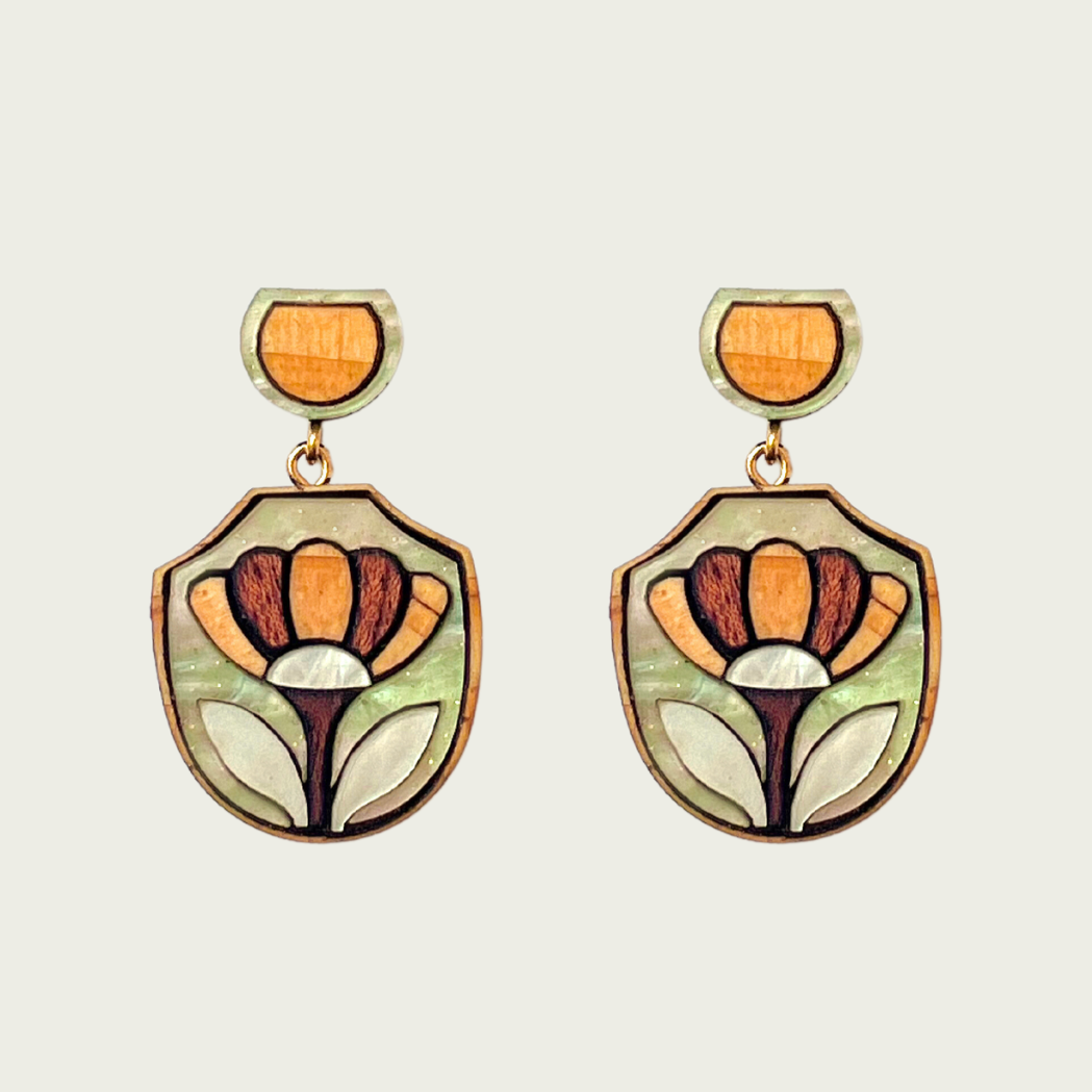 Stained Glass Flower